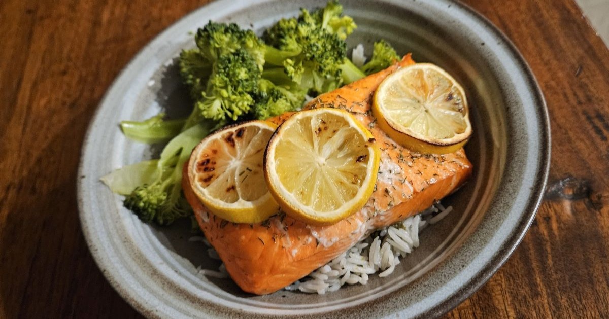 Airfryer Fish : Wild Salmon